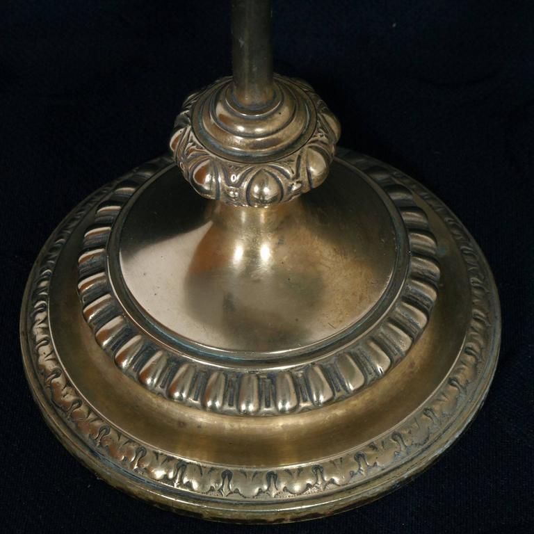 19th Century Table Lamp By Harvard Student Patent Wild & Wessel Aladino photo 2060.88