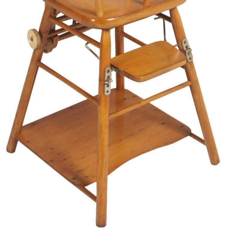 Mid Century Modern Italian Childs Chair Circa 1950s Beechwood, Polished To Oil photo for sale