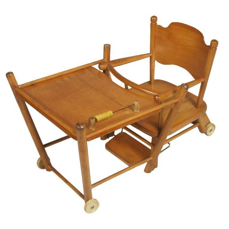 Mid Century Modern Italian Childs Chair Circa 1950s Beechwood, Polished To Oil photo Furniture