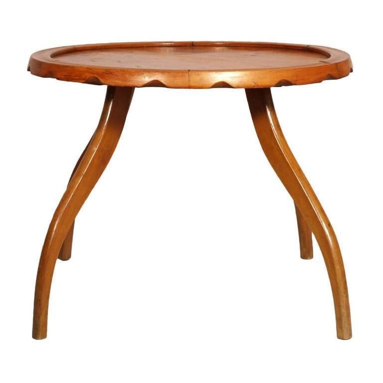 Mid Century 1930s Art Deco Coffee Side Table, Gaetano Borsani Labeled , Osvaldo Borsani Designer photo furniture