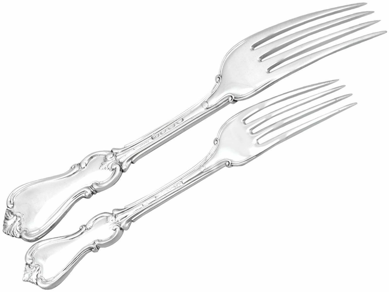 Antique Victorian Sterling Silver Canteen Of Cutlery For Twenty Four Persons photo 17950.0