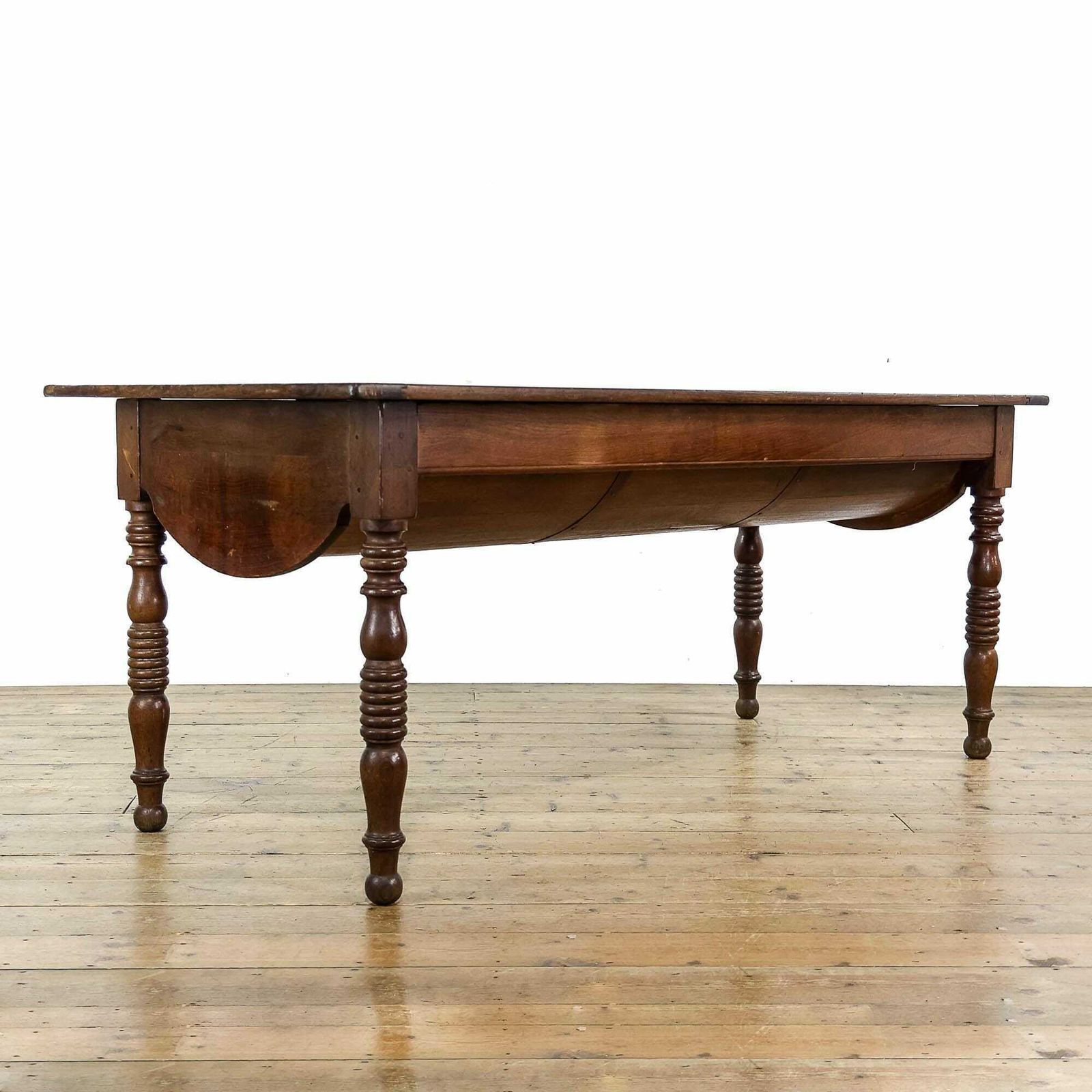 Antique Oak Farmhouse Table | Large Kitchen Table | Large Dining Table | French Antiques (M 5678) photo furniture