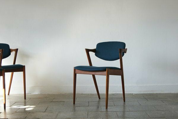 Teak Model 42 Chairs By Kai Kristiansen For Schou Andersen, Set Of 6 photo Furniture