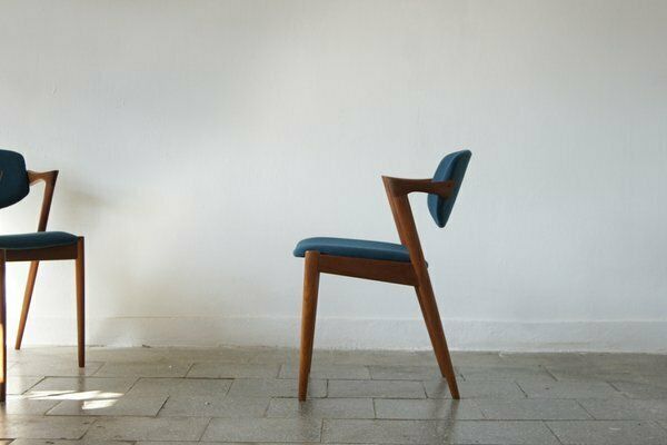 Teak Model 42 Chairs By Kai Kristiansen For Schou Andersen, Set Of 6 photo 4407.0