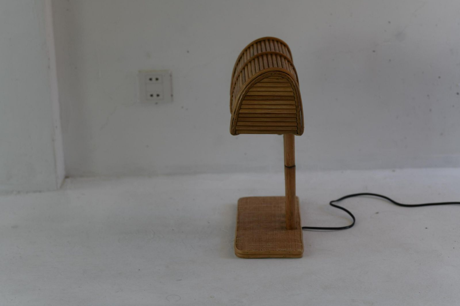 Rattan Modern Bp Desk Lamp, Boho photo 474.0
