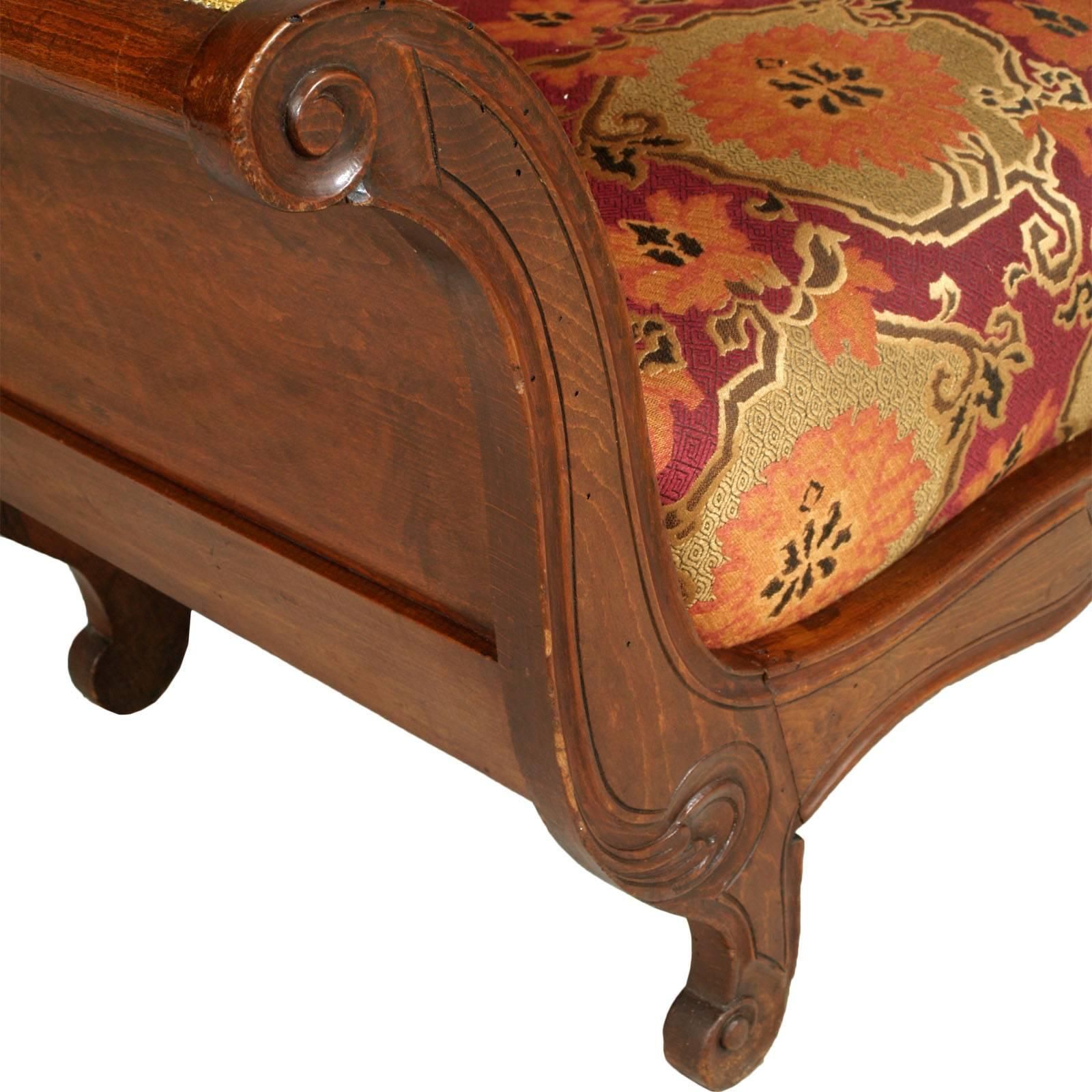 Mid 19th Century Empire Venetian Sofa Attributable Valentino Panciera Besarel photo vinterior