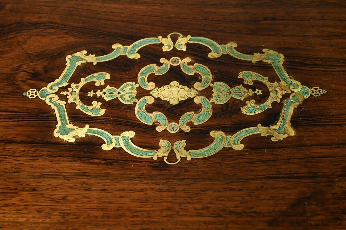 Working In Rosewood, Napoleon III Style, Maison Roll, Fg. St Antoine – 19th Century photo vintage