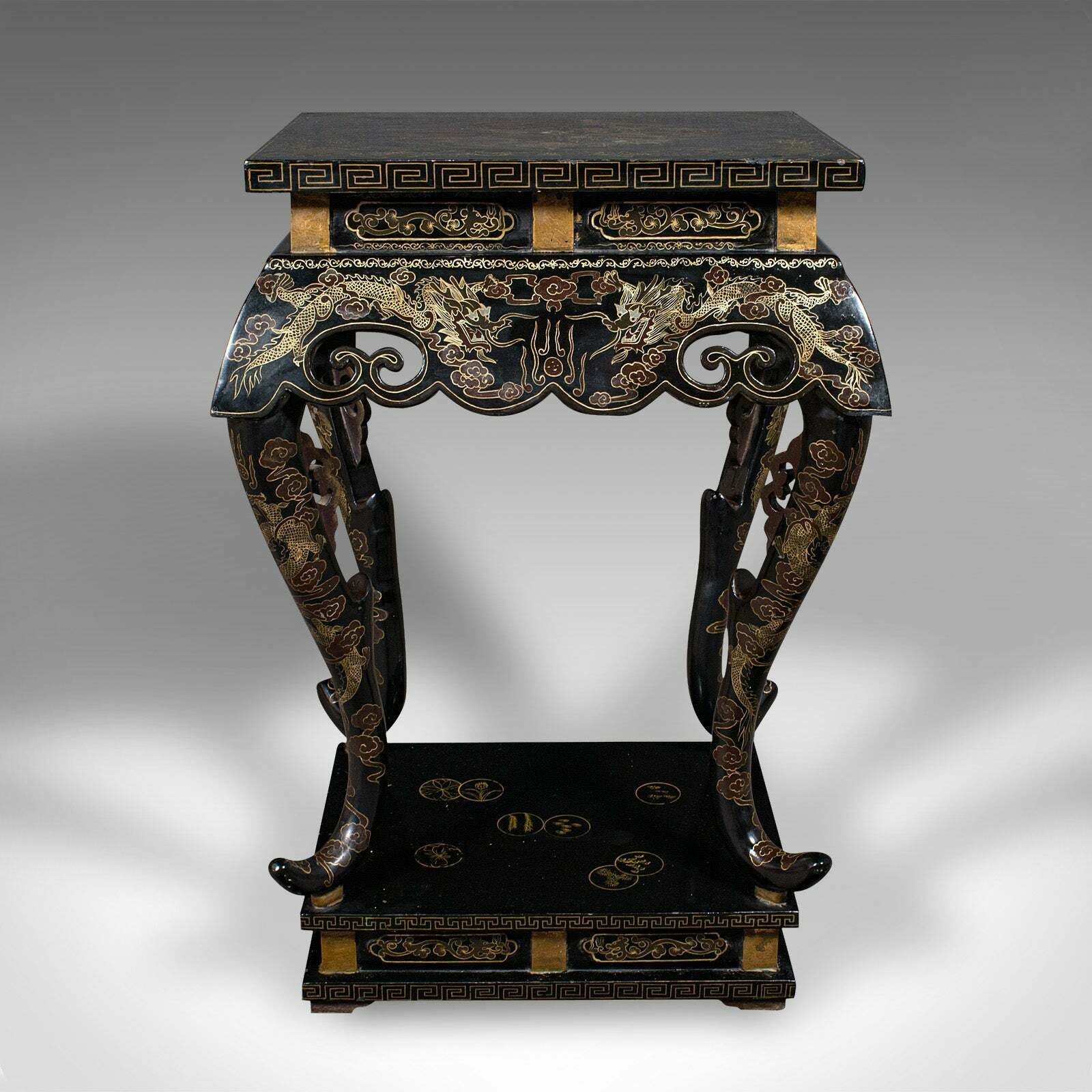 Antique Jardiniere Stand, Japanese, Display Table, Aesthetic Period, Victorian photo Furniture