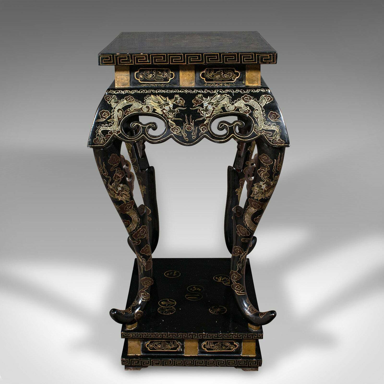 Antique Jardiniere Stand, Japanese, Display Table, Aesthetic Period, Victorian photo 1495.0