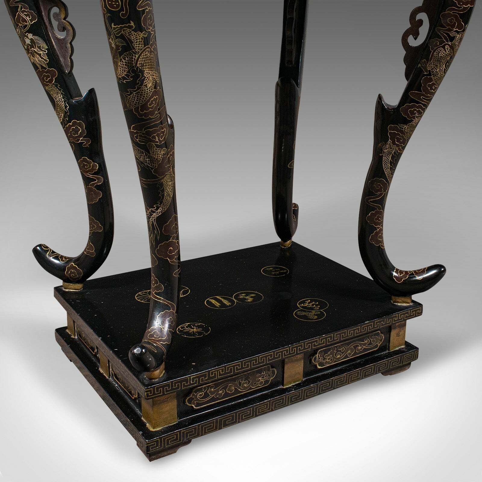 1495.0 Antique Jardiniere Stand, Japanese, Display Table, Aesthetic Period, Victorian photo