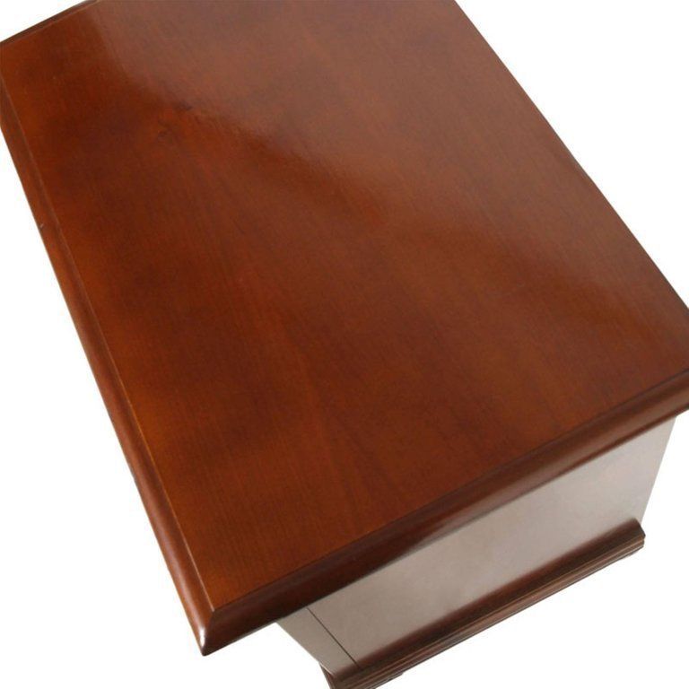 Mid 20th Century Directoire Nightstand In Walnut, Restored And Polished To Wax photo for sale