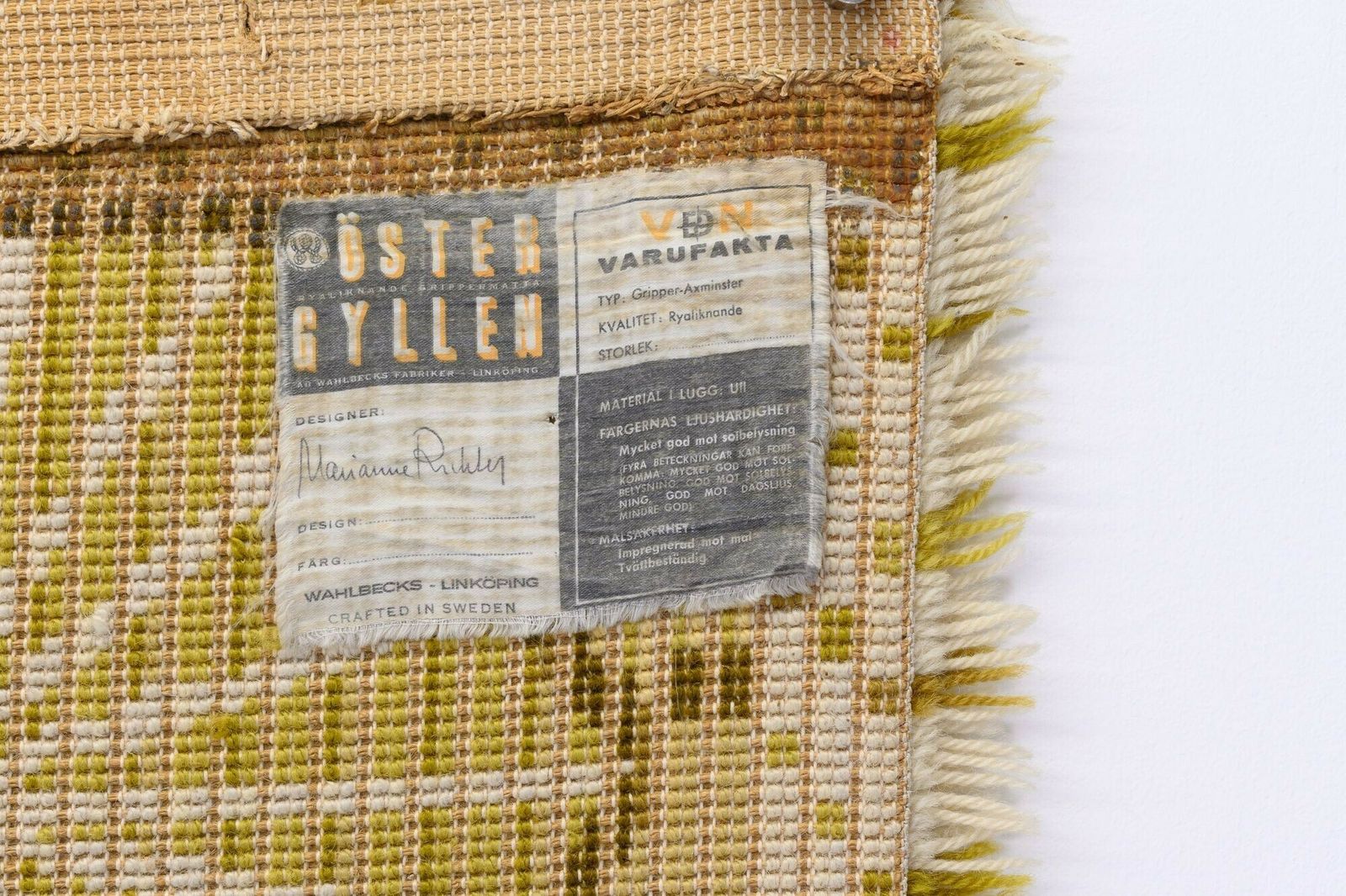 A 'Stars' Rya Rug By Marianne Richter photo vinterior