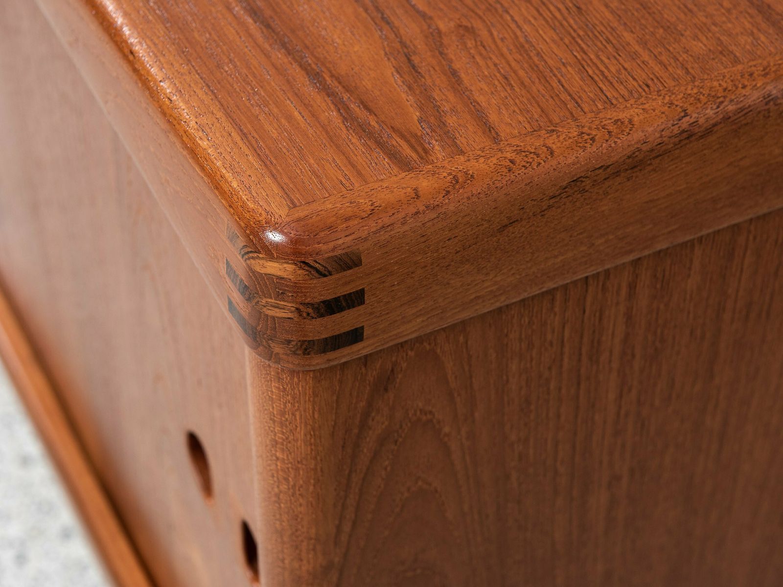 photo furniture Midcentury Danish Sideboard In Teak By Hw Klein For Bramin 1960s   With The 3 Stripes