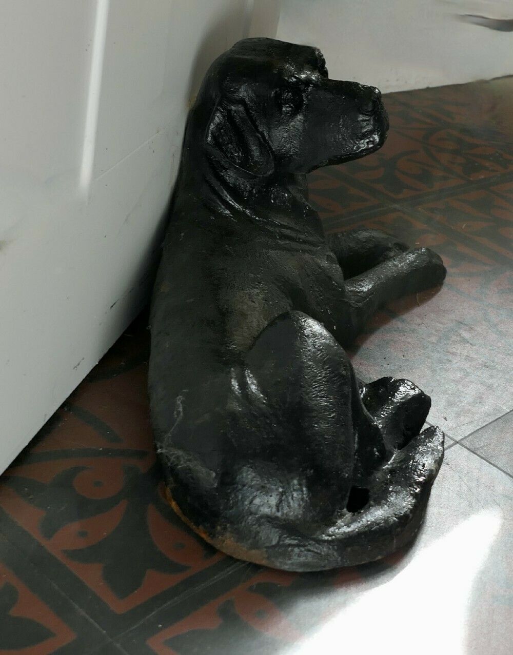 photo for sale A Black Labrador Puppy, Door Stop