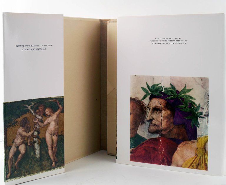 Home Decor 1950 Uniques Books Stanza Della Segnatura By Raphael Printed By Pope Pius XII photo
