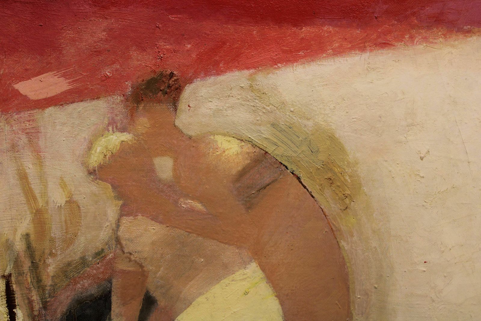 Victor Karnauh (1950 2012, Ukrainian, Latvian).  A Game. Oil On Canvas, 150x150 Cm photo for sale