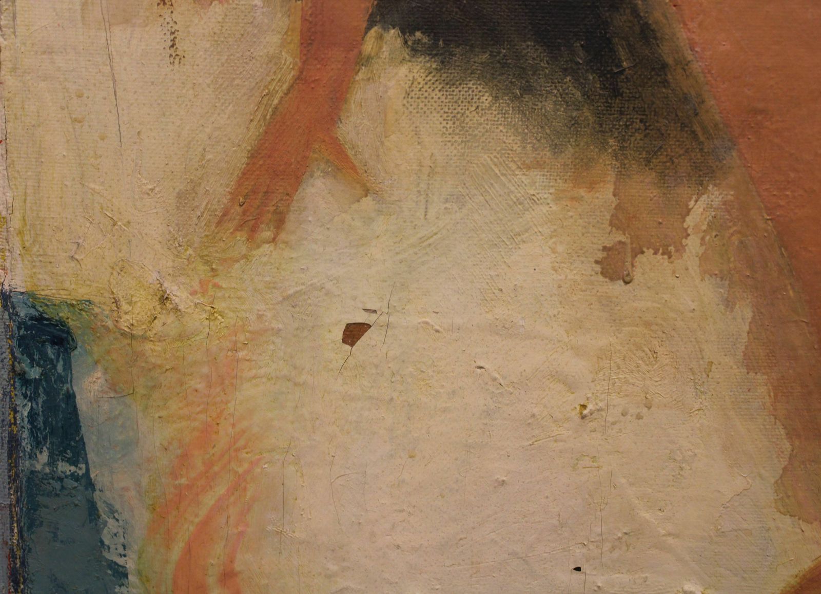 Victor Karnauh (1950 2012, Ukrainian, Latvian).  A Game. Oil On Canvas, 150x150 Cm photo Art