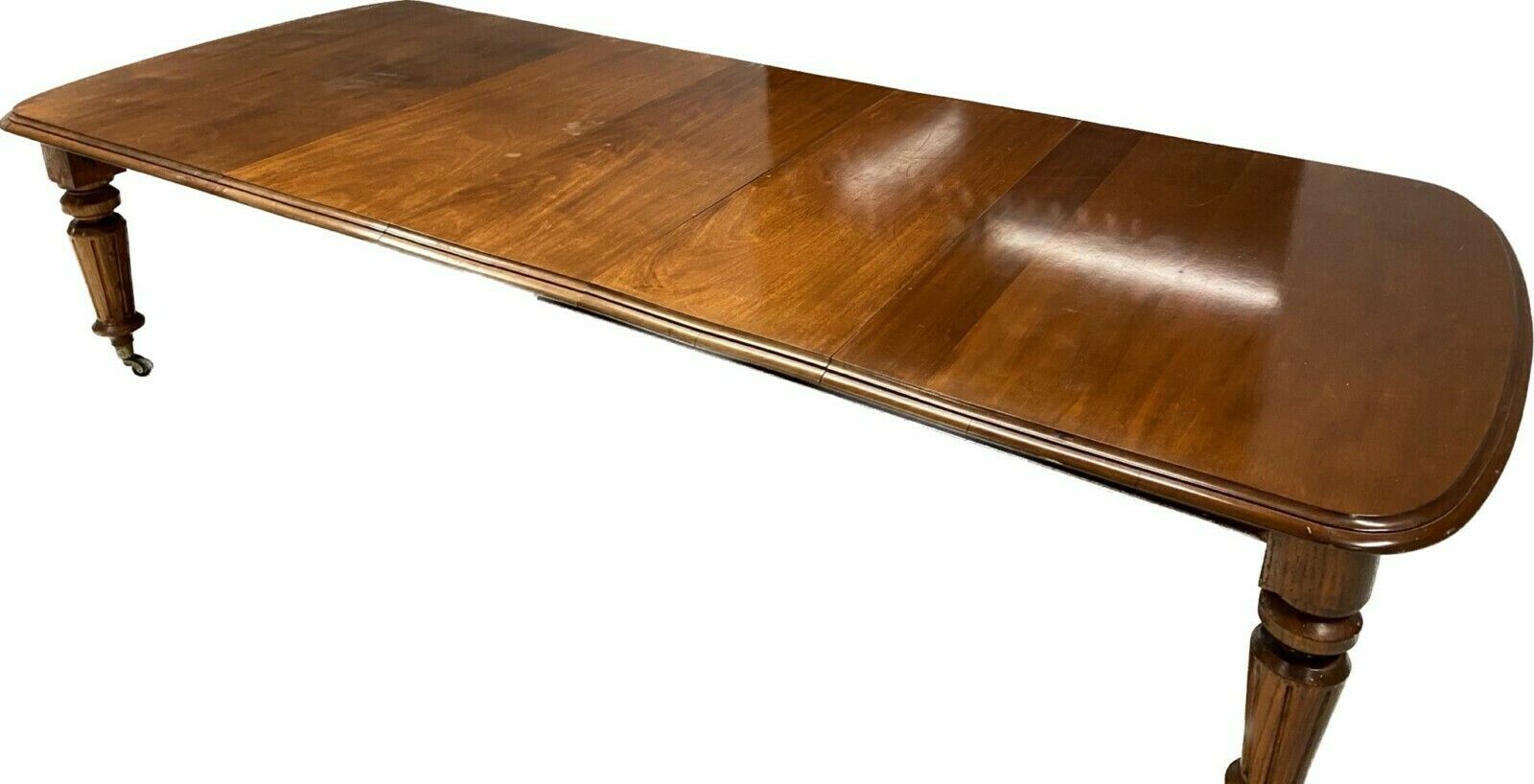 10.2ft Antique Victorian 1837 1901 Cuban Mahogany Dining Table photo furniture