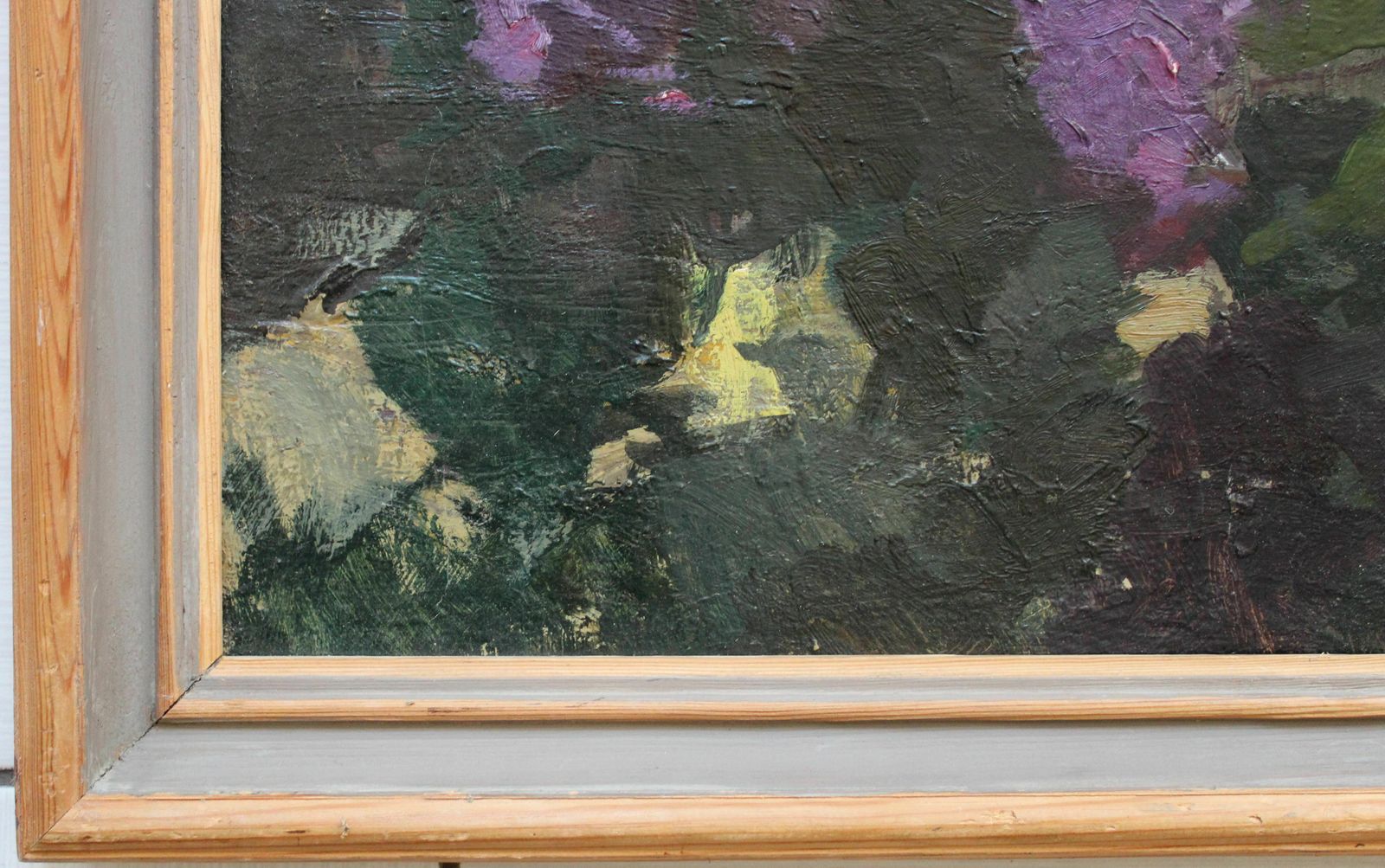 Alfejs Bromults (1913   1991, Latvian). The Purple Song, 1960. Oil On Cardboard, 68 X 80 Cm photo for sale