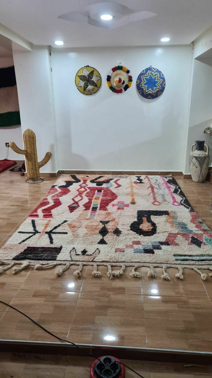 Berber Moroccan Rug Boujaad 300x200 Cm photo for sale