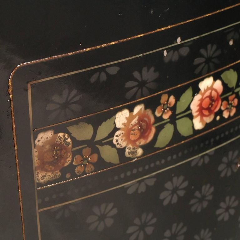 Late 19th Century Art Nouveau Fire Screen Decorated With Mother Of Pearl photo for sale