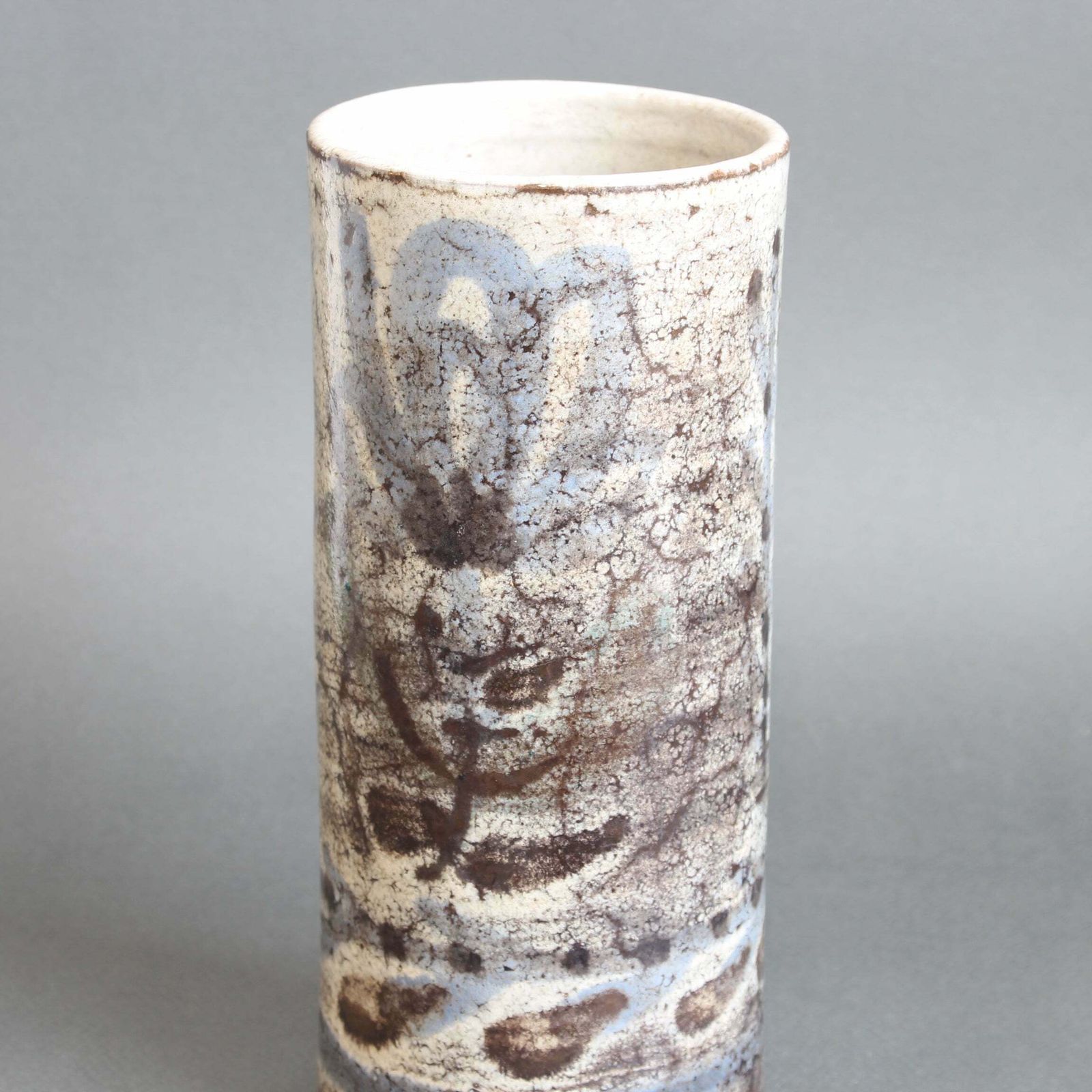 photo for sale Vintage French Ceramic Flower Vase By Le Mûrier (Circa 1960s)