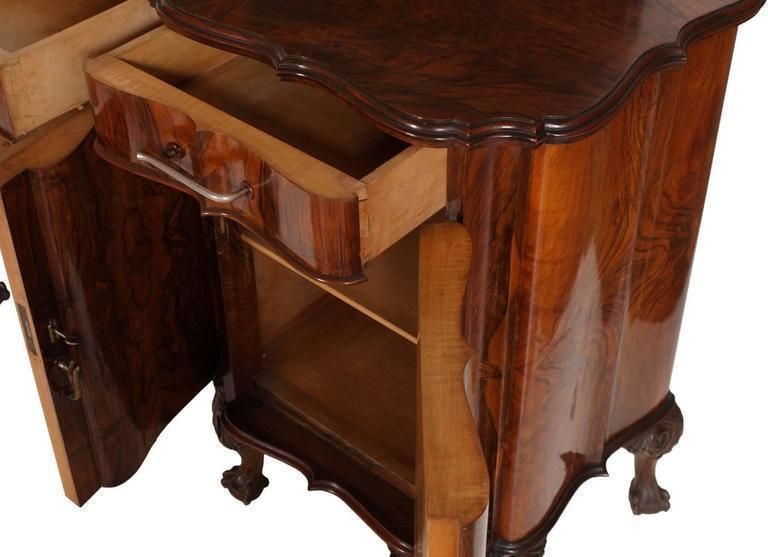 Early 20th Century Chippendale Venetian Baroque Mirrored Credenza Sideboard photo for sale