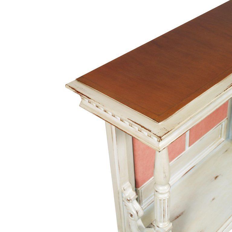 Early 20th Century Shabby Chic Baroque Revival Console, Blond Walnut, Restored photo Furniture