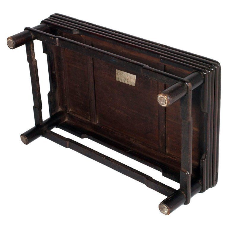 Early 20th Century Art Deco Coffee By Guglielmo Urlich Restored And Wax Polished photo Furniture