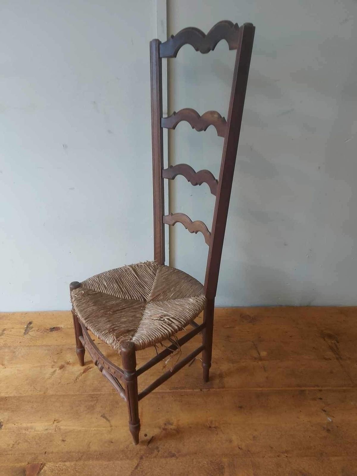 Liberty’s 1880 William Birch High Back Ladder Chair photo 365.0