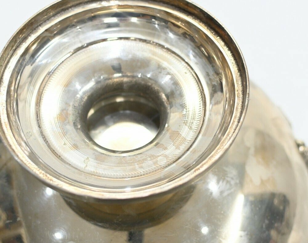 Silver Plate Punch Bowl   Champagne Wine Bucket Cooler photo vinterior