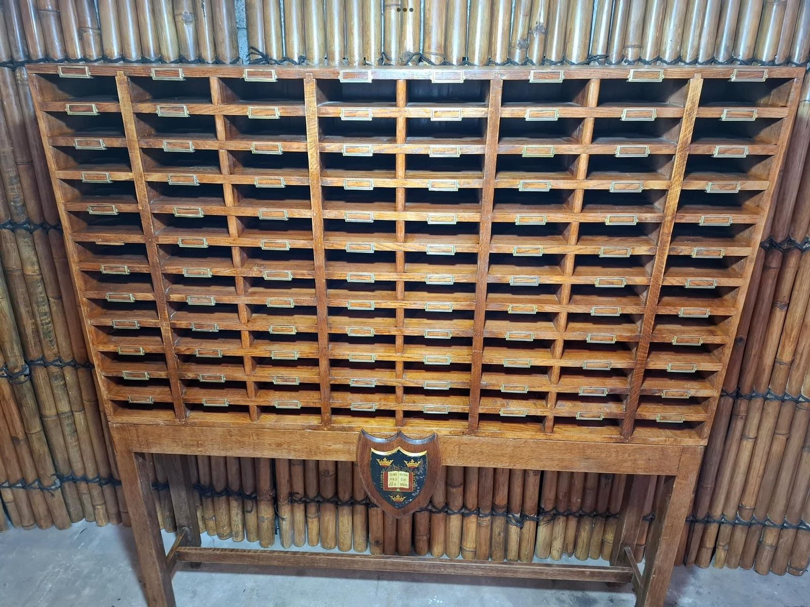 Vintage Pigeon Hole Cabinet photo 1800.0