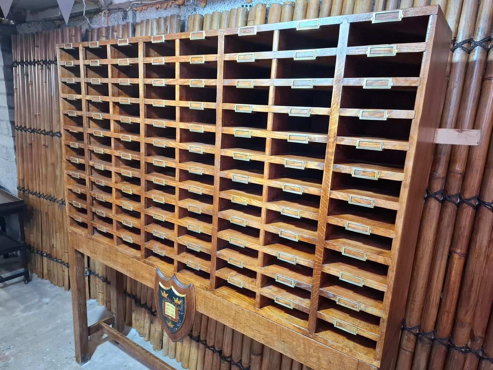 Vintage Pigeon Hole Cabinet photo vinterior