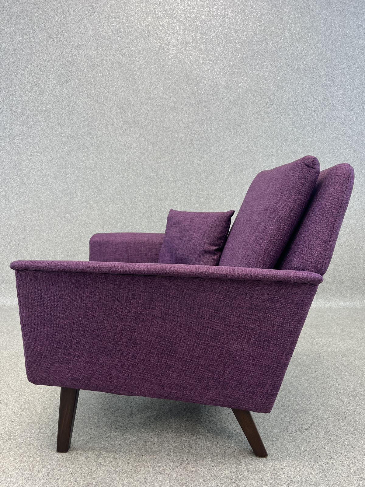Purple Danish Design Armchair Chair Folke Ohlsson By Fritz Hansen photo Furniture