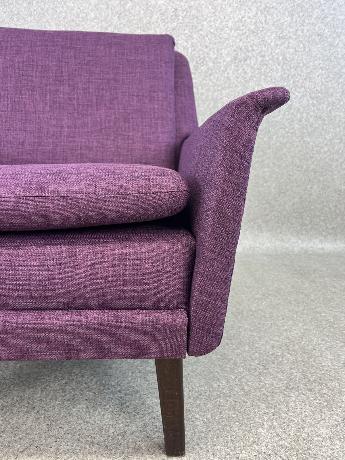 photo for sale Purple Danish Design Armchair Chair Folke Ohlsson By Fritz Hansen