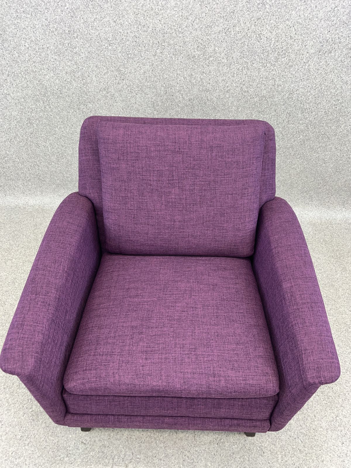 1050.0 Purple Danish Design Armchair Chair Folke Ohlsson By Fritz Hansen photo