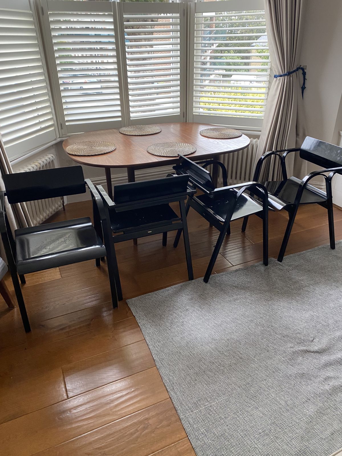 Selling 4 Splendid Designer Chairs By Yamaha. Model Ccc,Designer Motomi Kawakami photo vintage