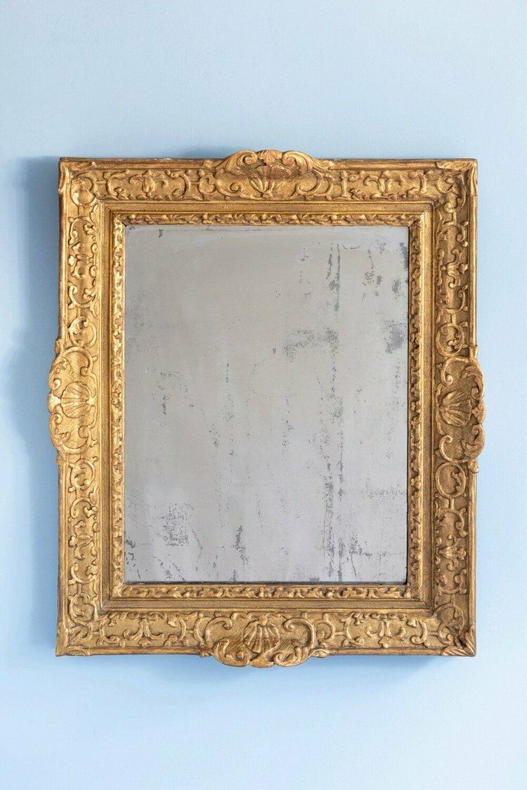 French Régence Giltwood Mirror, Late 19th Century