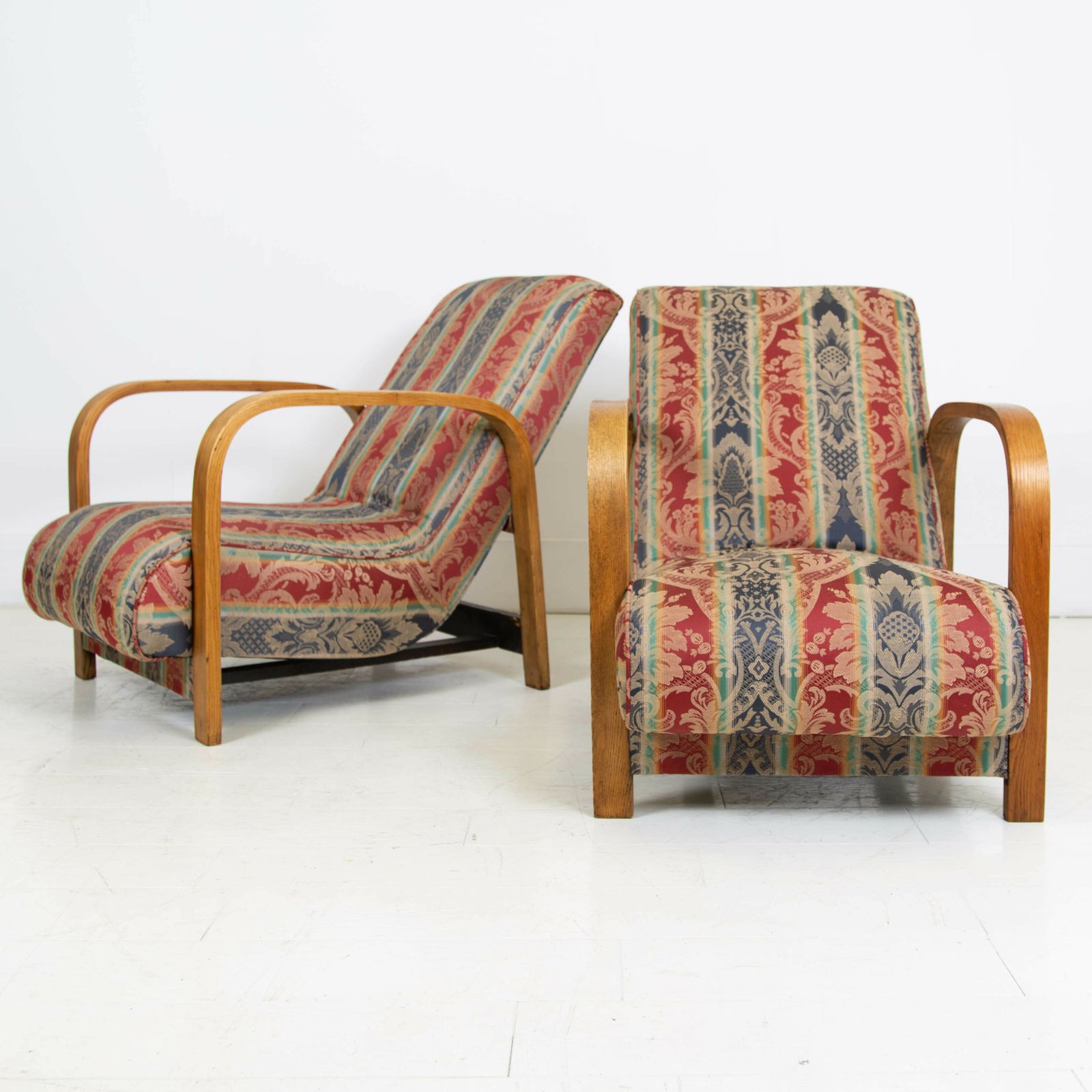1930s Art Deco Oak Bentwood Armchairs We Have 2 photo furniture