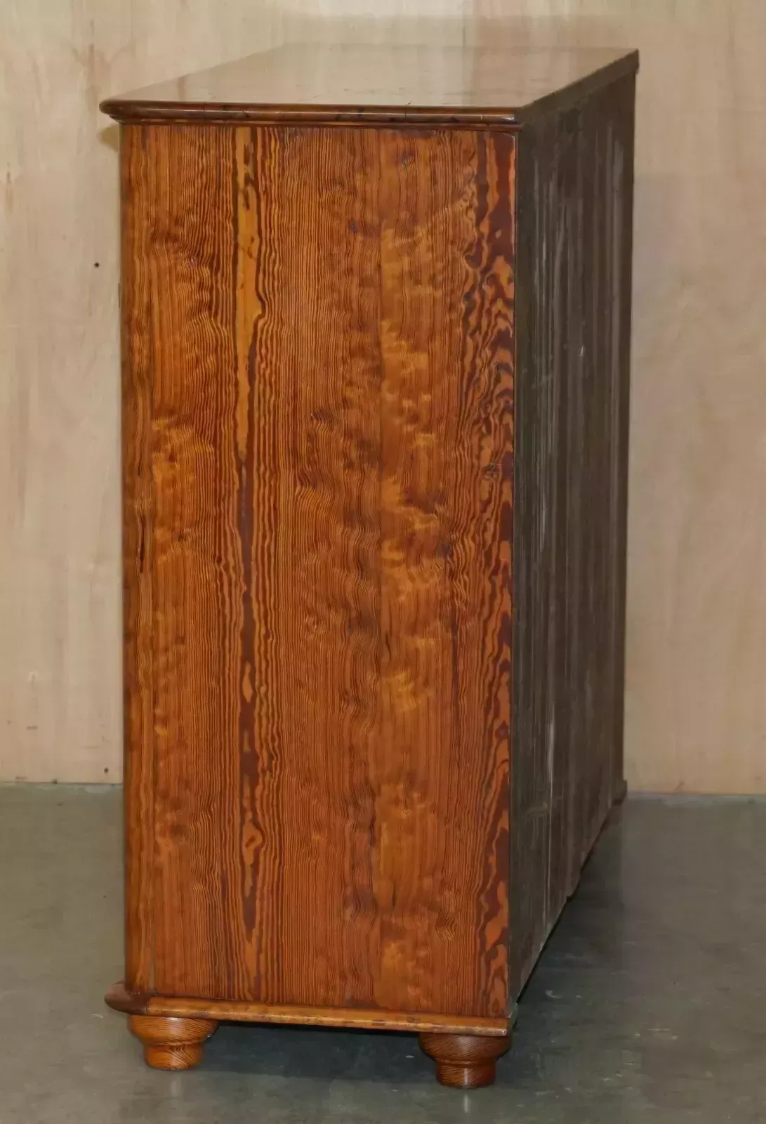 photo buy Very Large Antique Victorian Circa 1880 Farm House Pitch Pine Chest Of Drawers