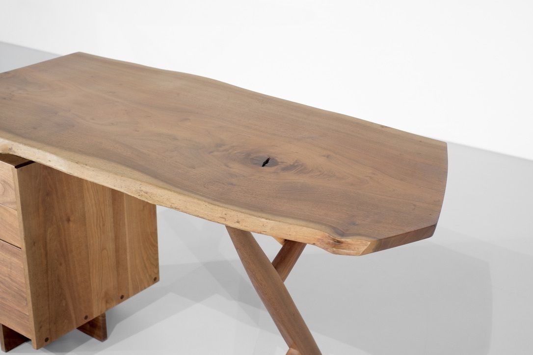 39500.0 Desk " Conoid " By George Nakashima, USA 1970s photo