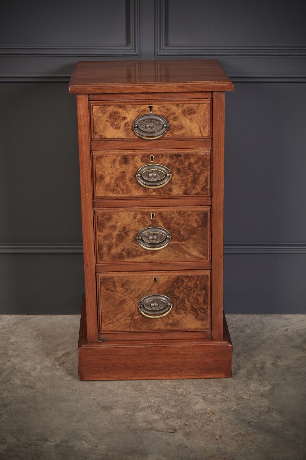 Pair Of Walnut Bedside Chests photo furniture