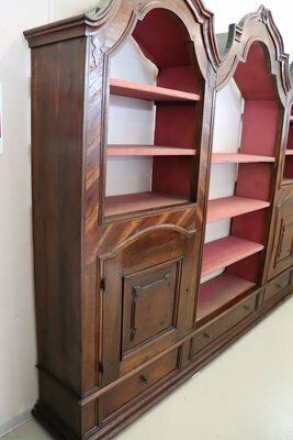 Late 17th Century Walnut Bookcase photo vintage