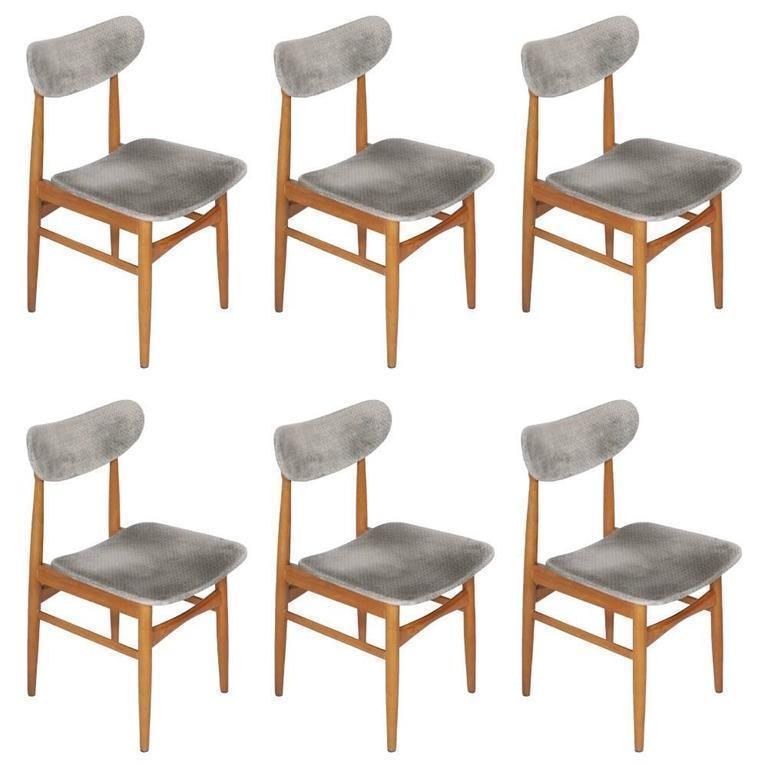 Set Of Six Danish Chairs 1950s Peter Hvidt And Orla Mølgaard Nielsen Manner