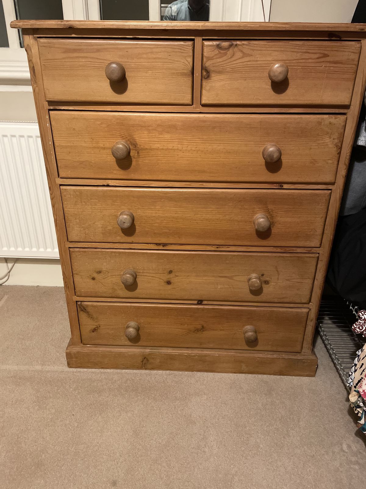 Pine Chest Of Drawers