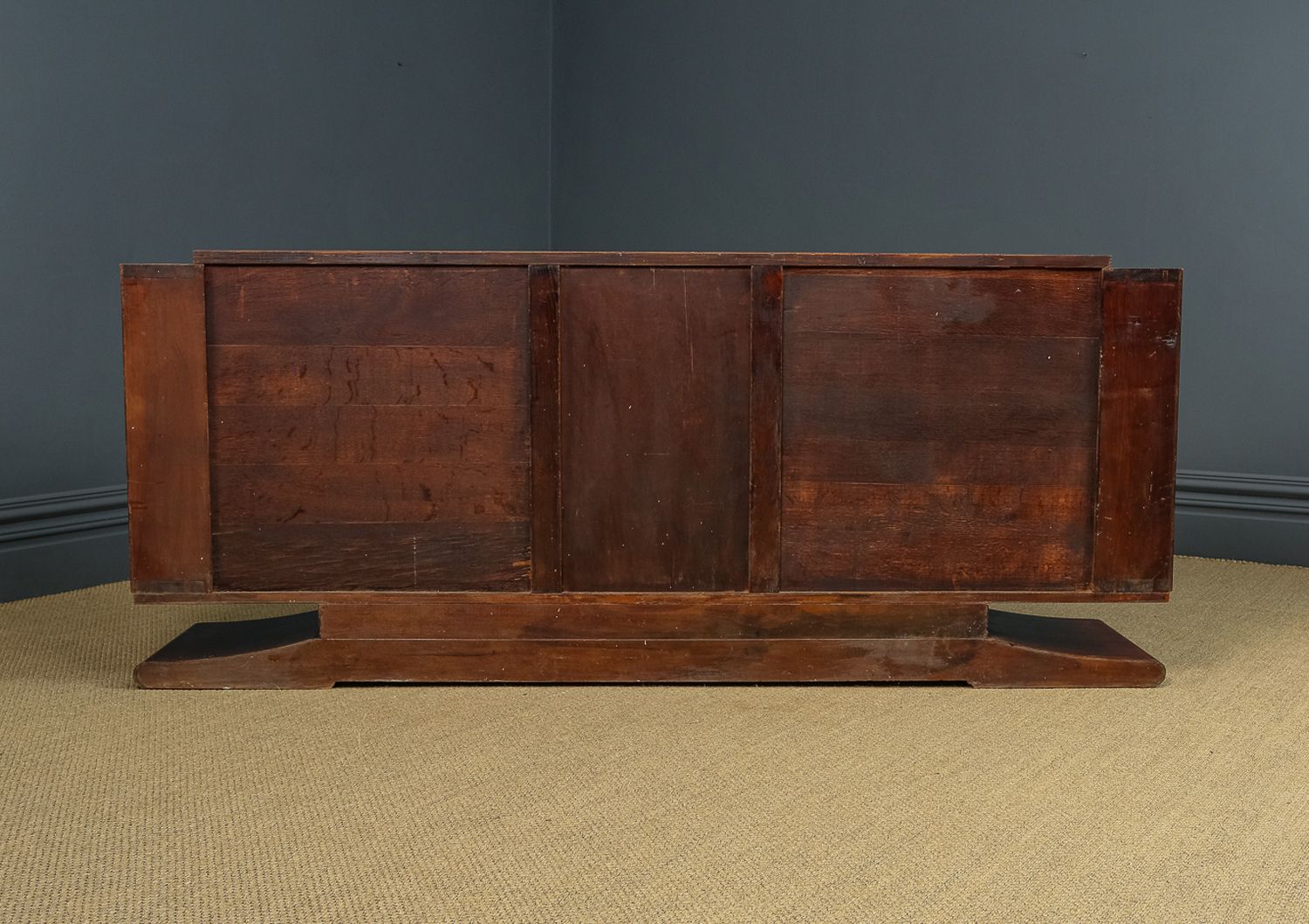Art Deco French Mahogany Walnut Maple Sideboard (C.1930) photo vinterior