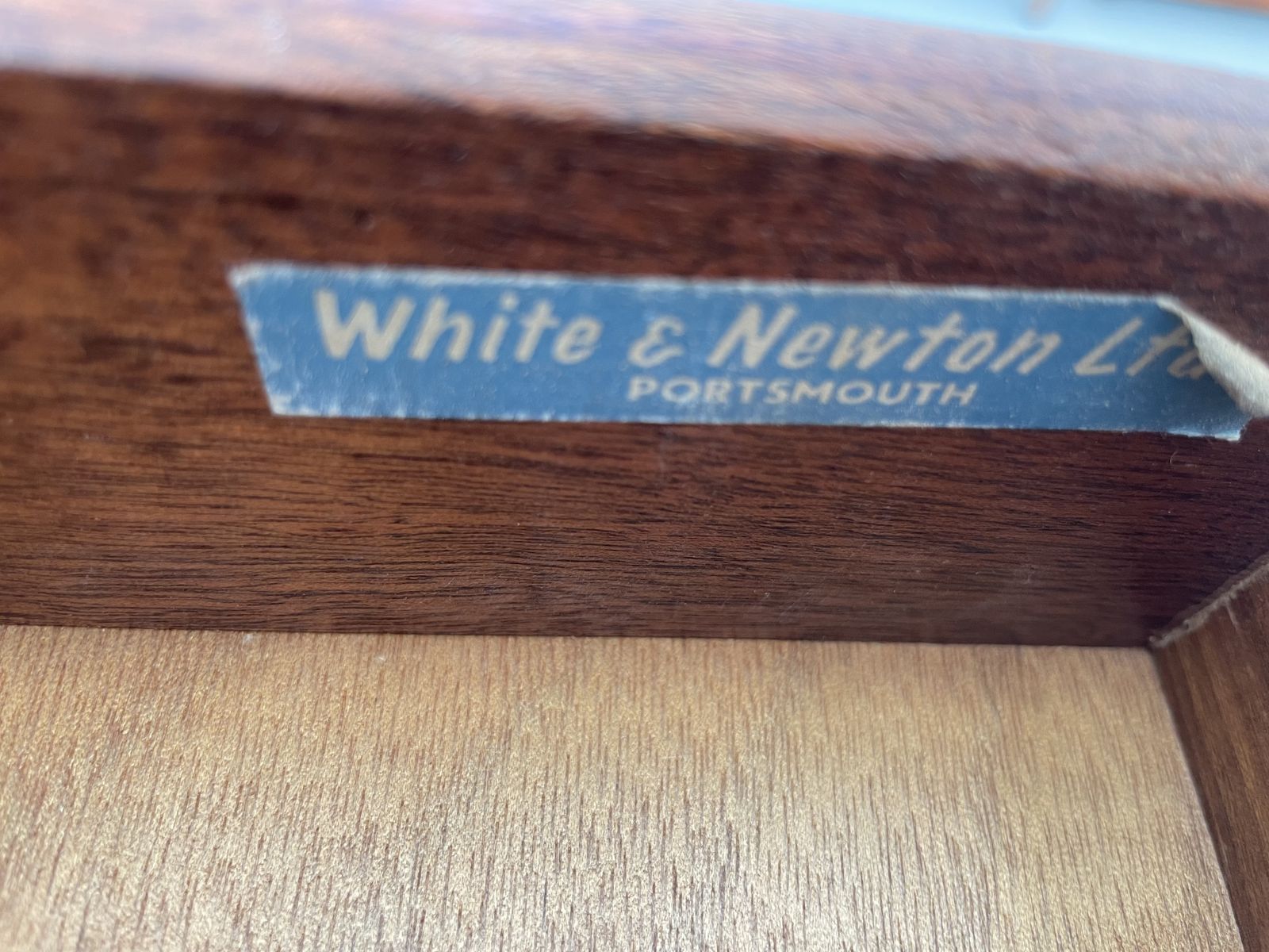 Vintage White & Newton Chest Of Drawers. photo vinterior