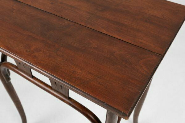 Art Nouveau Side Table In Bentwood By J. & J. Kohn, Austria, 1890s photo vinterior