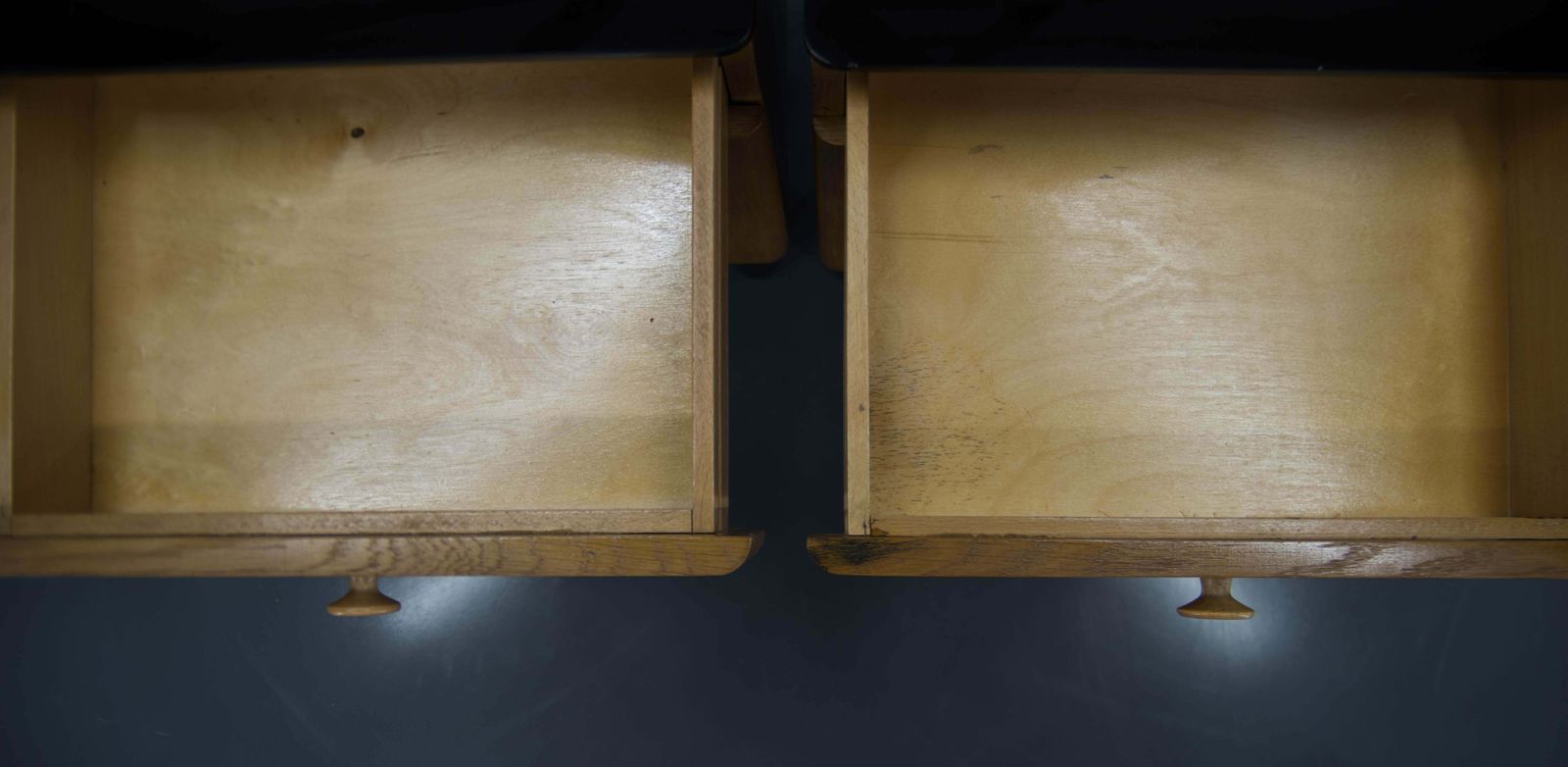 Set Of Two Night Stands By Halabala For Up Zavody, 1950s photo 761.0