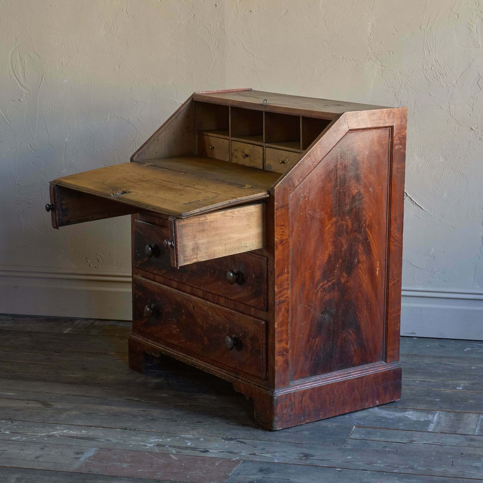 Faux Mahogany Bureau, 1800s, Antique photo buy
